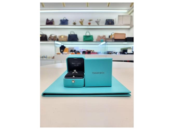 Tiffany & Co Platin-Diamantring Größe Mehrfarben - Ansicht 10