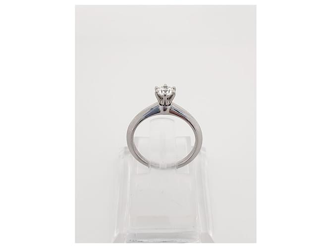 Tiffany & Co Platin-Diamantring Größe Mehrfarben - Ansicht 3