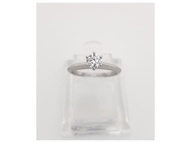 Tiffany & Co Platin-Diamantring Größe Mehrfarben - Ansicht 4