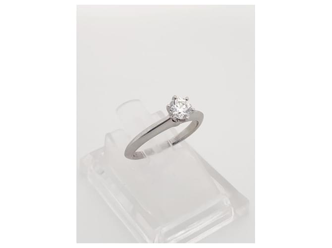Tiffany & Co Platin-Diamantring Größe Mehrfarben - Ansicht 5