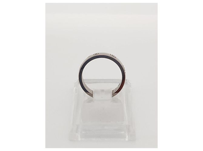 Cartier Anel de Ouro Branco Feliz Aniversário Tamanho - vista 15