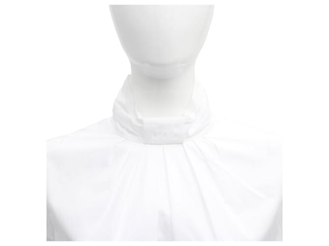 Céline Camicia in cotone bianco - vista 2