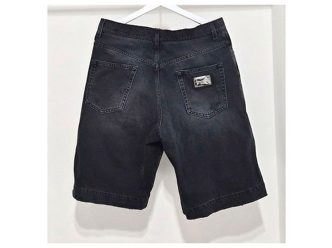 Dolce & Gabbana Pantaloncini in denim Nero - vista 3