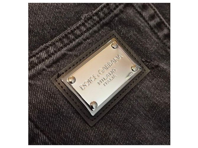 Dolce & Gabbana Pantaloncini in denim Nero - vista 6