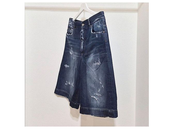 Dolce & Gabbana Pantaloncini in denim Blu - vista 2