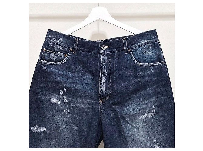 Dolce & Gabbana Pantaloncini in denim Blu - vista 4