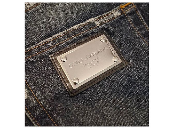 Dolce & Gabbana Pantaloncini in denim Blu - vista 6