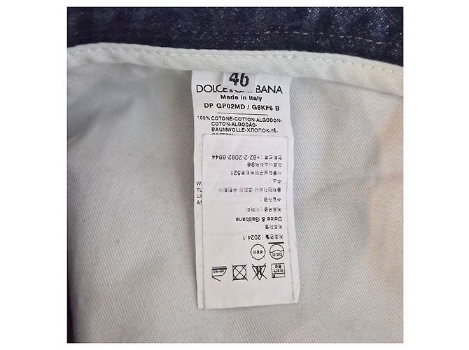 Dolce & Gabbana Pantaloncini in denim Blu - vista 7