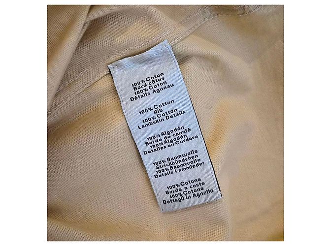 Hermès Mini Leather Patch T-Shirt Orange - vista 7