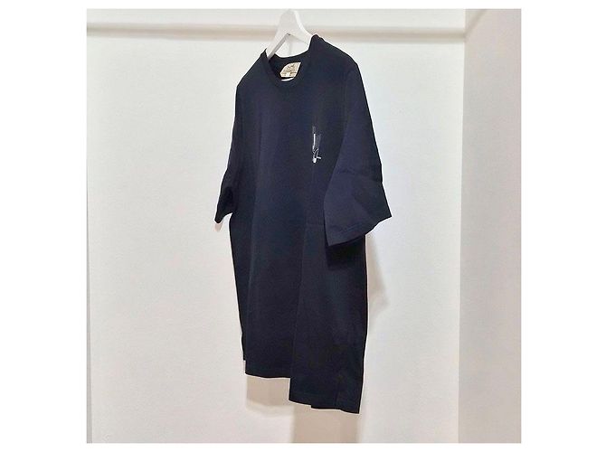 Hermès Mini Leather Patch Short Sleeve Black - view 2