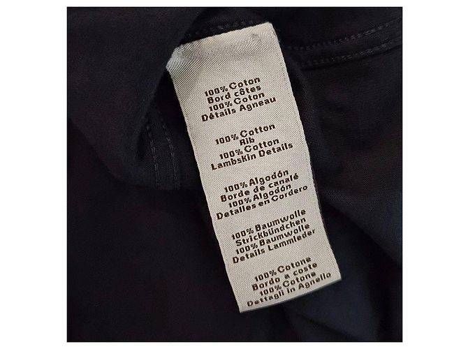 Hermès Mini Leather Patch Short Sleeve Black - view 7