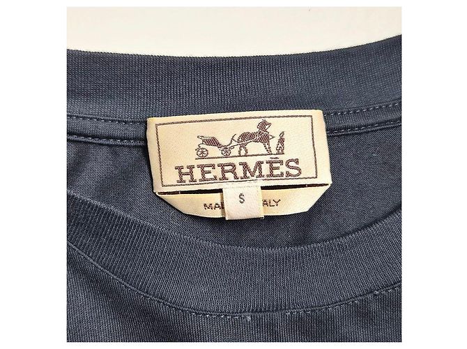 Hermès Aetrier En Fragment T-Shirt Schwarz - Ansicht 6