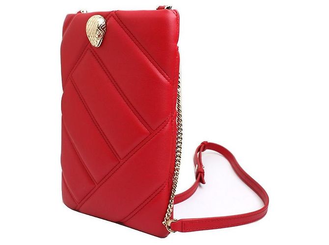 Bulgari Serpenti Mini Crossbody Rosso - vista 2