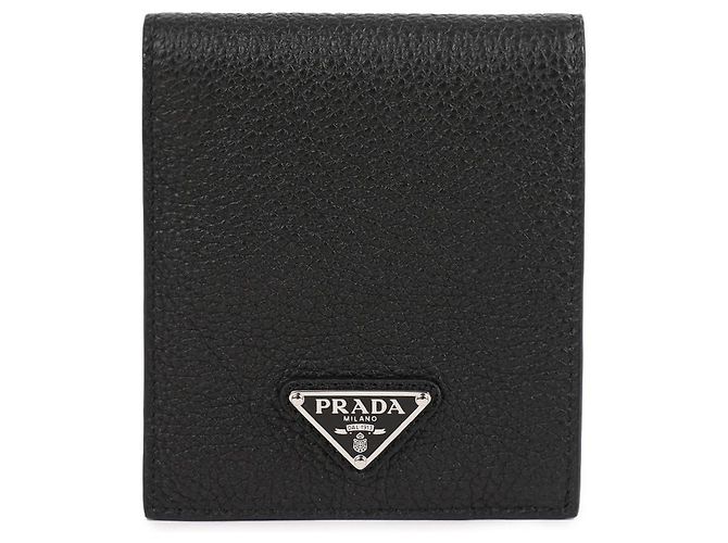 Prada Leather Card Holder Black - view 3