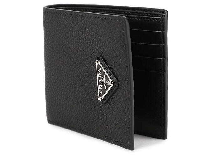 Prada Leather Card Holder Black - view 5