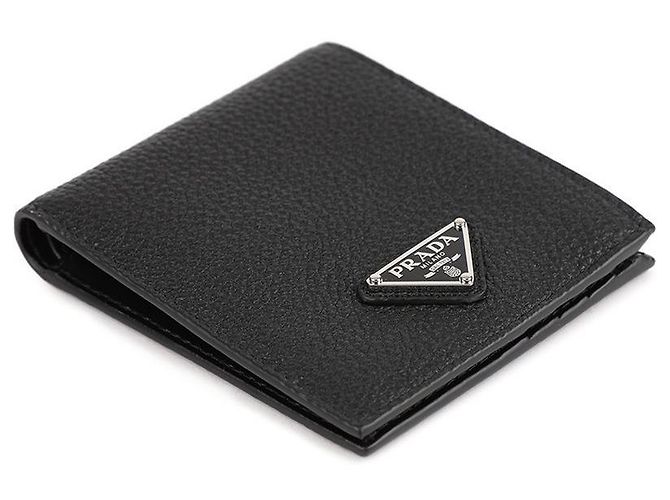 Prada Leather Card Holder Black - view 7