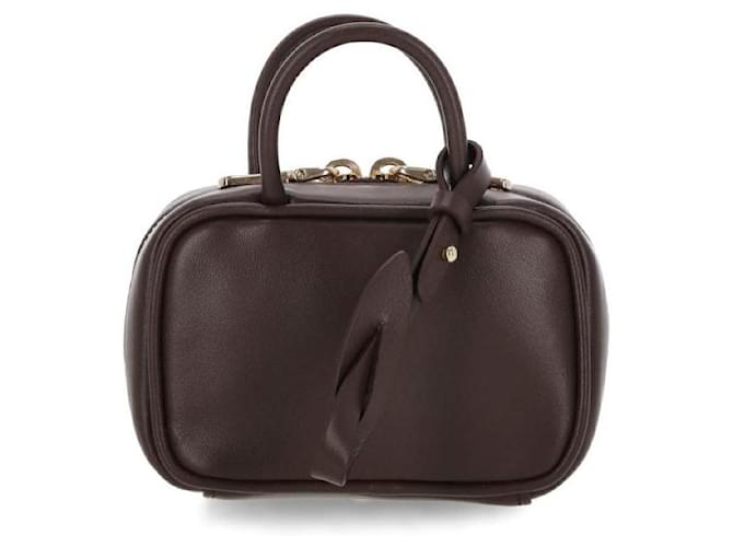 Miu Miu Leather Trick Castaño - vista 6
