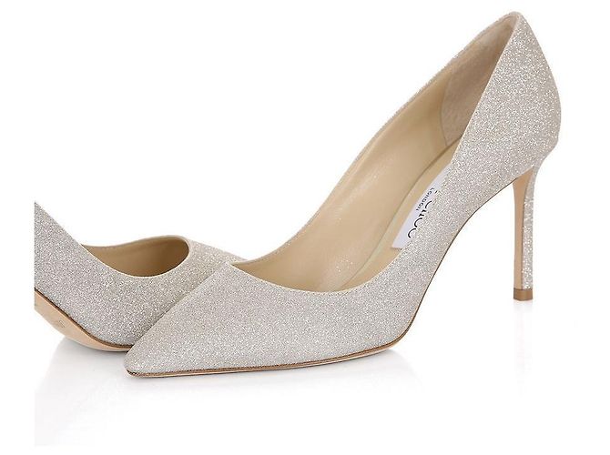 Jimmy Choo Romy Pumps in Platin-Eis Braun - Ansicht 7