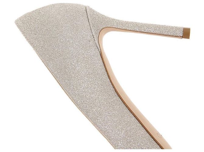 Jimmy Choo Romy Pumps in Platin-Eis Braun - Ansicht 9