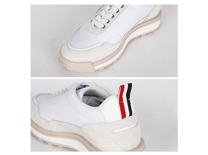 Thom Browne Eco Nylon Alleymate Trainer Sneakers Weiß - Ansicht 11