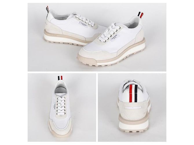 Thom Browne Eco Nylon Alleymate Trainer Sneakers Weiß - Ansicht 2