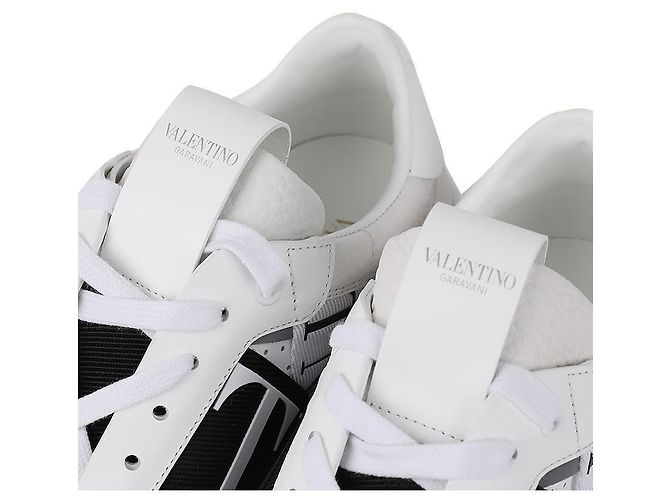 Valentino Sneakers da uomo con banda logo Bianco - vista 9