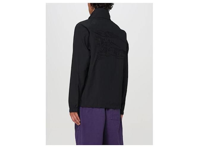 Burberry Giacca in misto cotone Nero - vista 6
