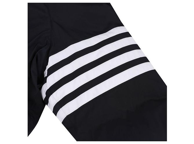 Thom Browne Navy Polyester Twill Daunen gefüllte Kapuzen-Fußballparka Blau - Ansicht 7