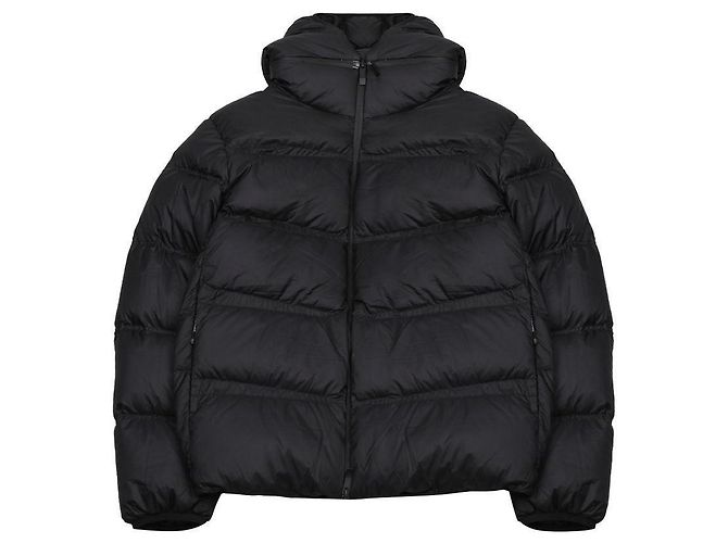 Moncler Kurze Steppjacke Schwarz - Ansicht 3