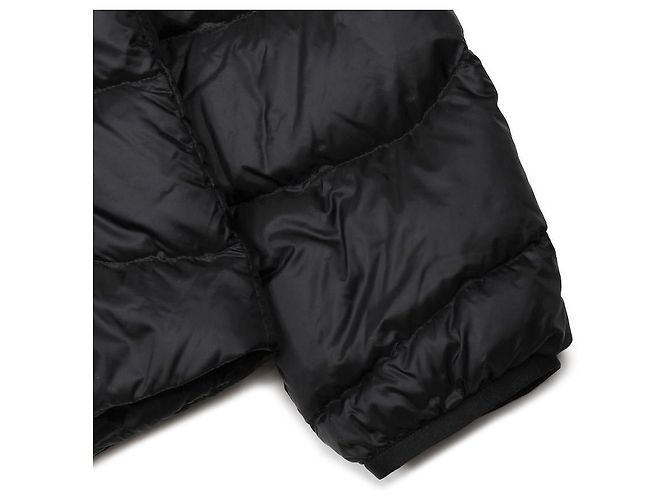 Moncler Zephyros Hooded Down Jacket Black - view 7