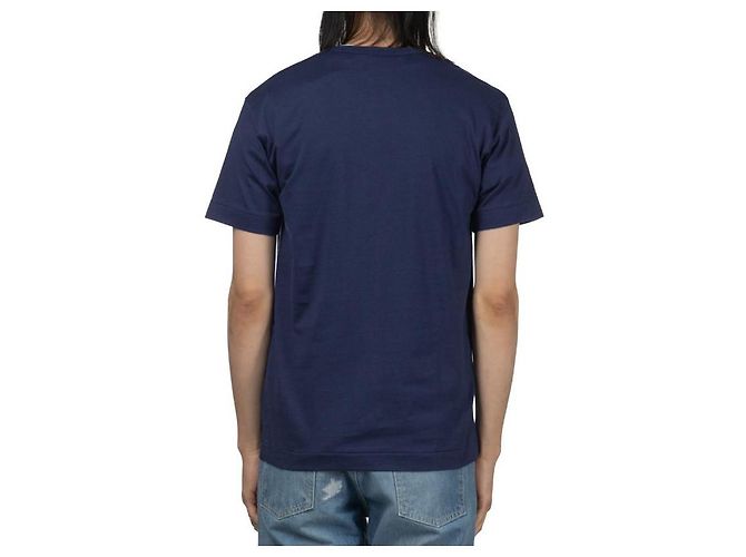 Comme Des Garcons T-shirt a maniche corte con patch a forma di cuore dorato AX - vista 5