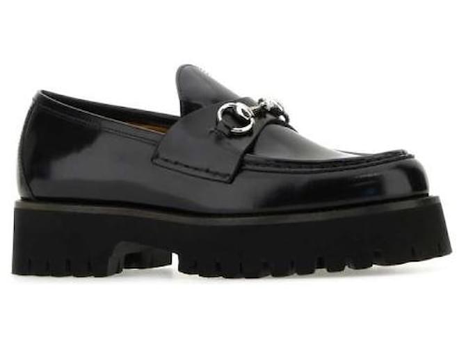 Gucci Mocassini Horsebit Nero - vista 5