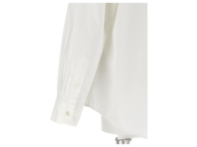 Kenzo Camisa de popeline Branco - vista 7