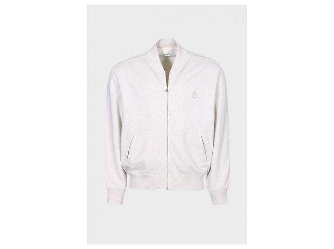 Isabel Marant Bomber de jersey Blanco - vista 5