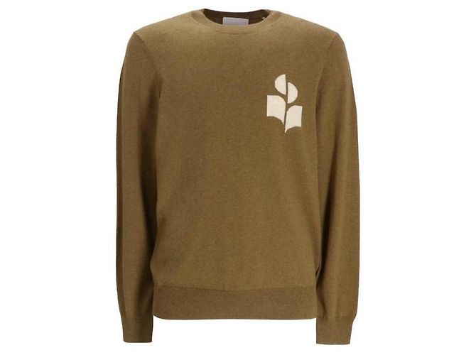 Isabel Marant Suéter com logo Marrom - vista 4