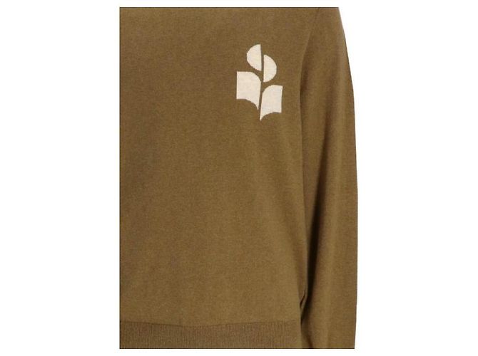 Isabel Marant Suéter com logo Marrom - vista 5
