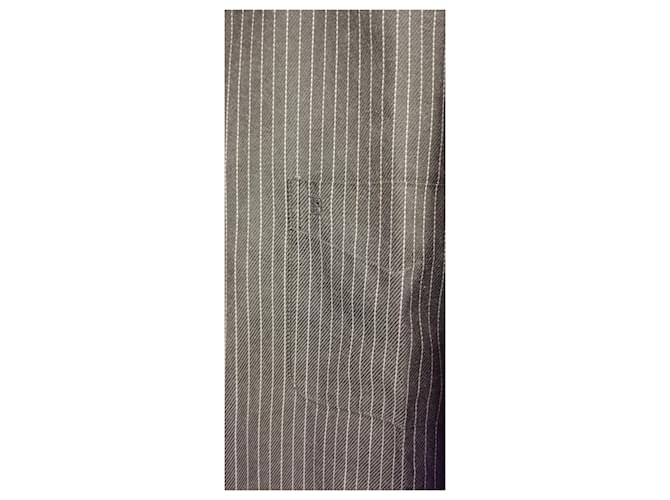 Balmain Hemd Dunkelgrau Baumwolle Polyester Anthrazitgrau - Ansicht 2