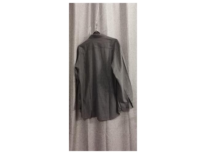 Balmain Hemd Dunkelgrau Baumwolle Polyester Anthrazitgrau - Ansicht 3