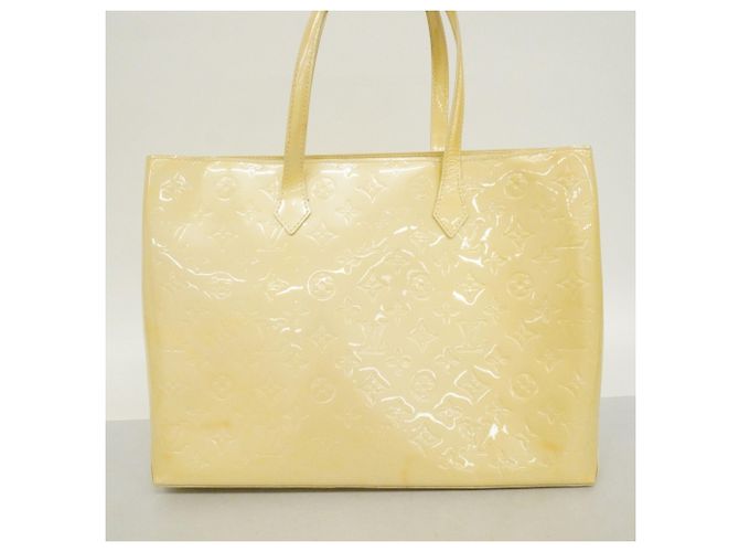 Borsa Tote Vernis Wilshire MM di Louis Vuitton Corallo - vista 12