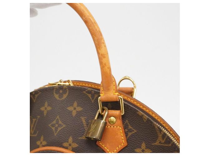 Borsa Louis Vuitton Monogram Ellipse PM Marrone - vista 8
