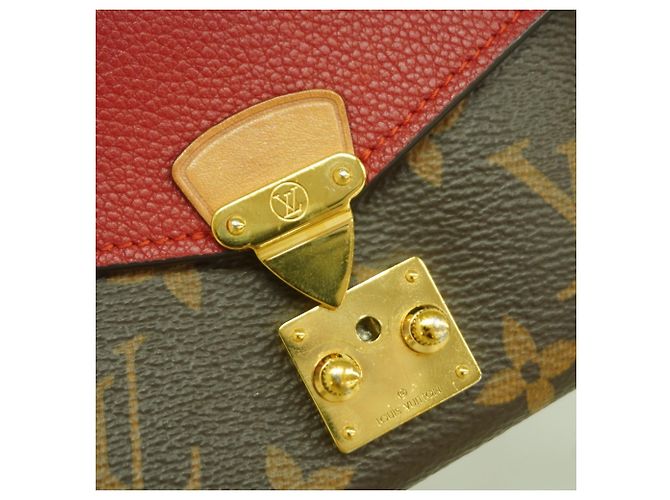 Portafoglio Pallas Compact Tri-fold Monogramma Louis Vuitton Fuschia - vista 10