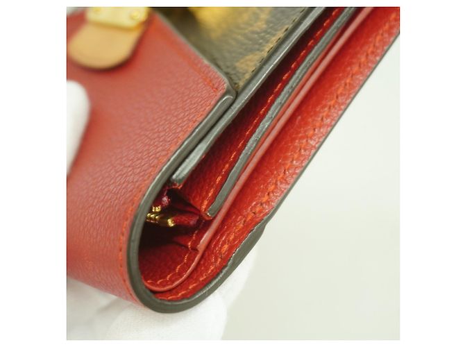 Portafoglio Pallas Compact Tri-fold Monogramma Louis Vuitton Fuschia - vista 6