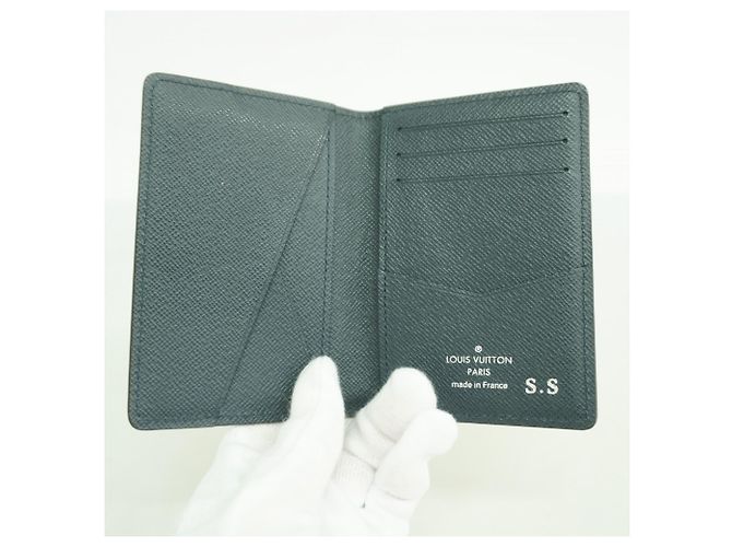 Organizer Portafoglio da tasca Epi Louis Vuitton Blu navy - vista 3