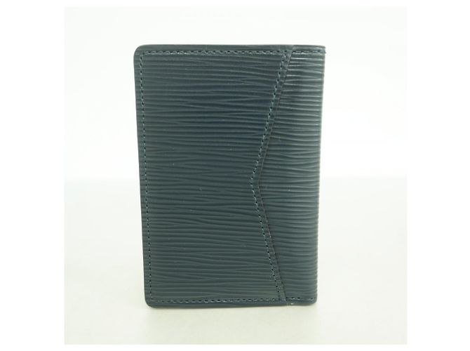 Organizer Portafoglio da tasca Epi Louis Vuitton Blu navy - vista 7