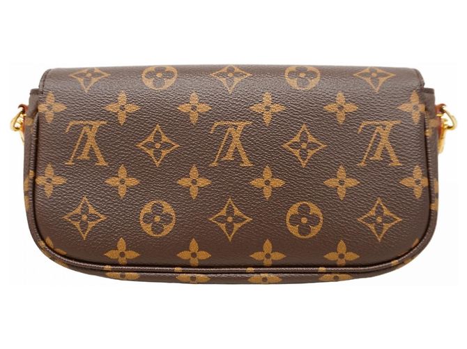 Portafoglio Louis Vuitton Monogram Wallet-on-Chain Ivy M81911 Marrone - vista 7