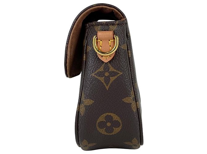 Ivy Portafoglio Louis Vuitton Monogram con catena Marrone - vista 2