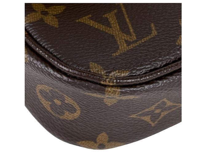 Ivy Portafoglio Louis Vuitton Monogram con catena Marrone - vista 6
