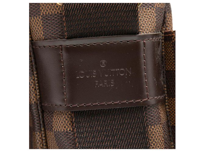 Louis Vuitton Marrone Damier Ebene Broadway - vista 5