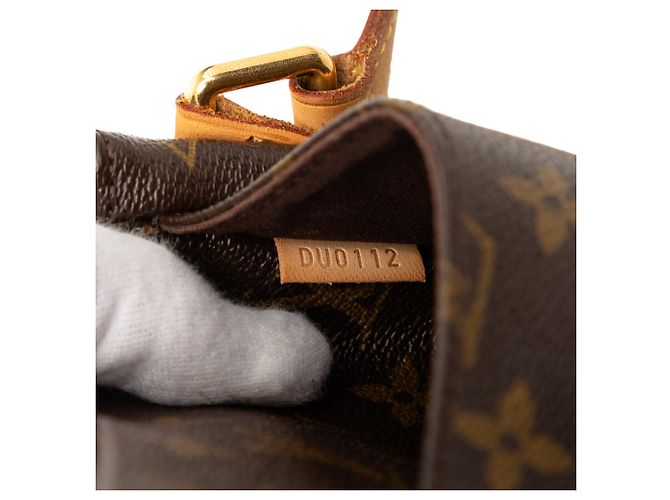Louis Vuitton Marrom Monograma Menilmontant PM - vista 6