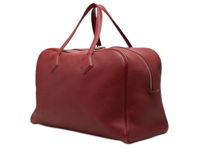 Hermès Rosso Clemence Victoria II 43 Bordò - vista 2